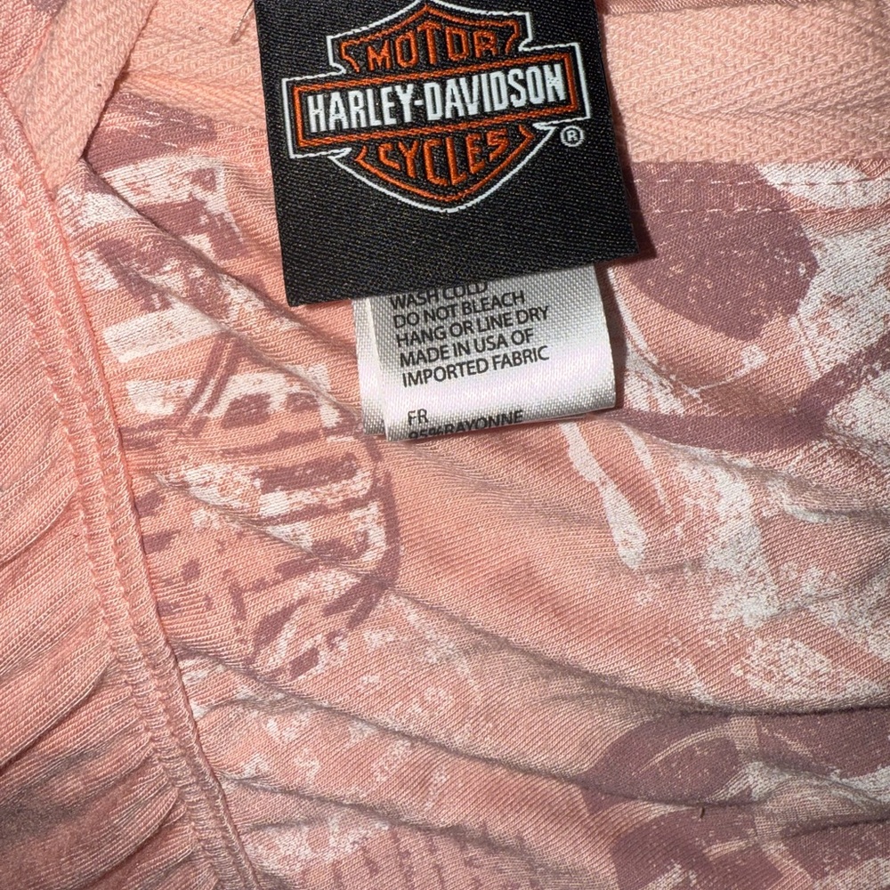 Harley-Davidson Pink Graphic Dress - Picture 4 of 5
